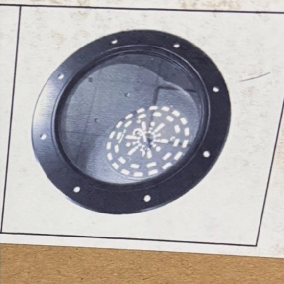 RV/Trailer/Toy Hauler 7in Exterior round Flood Light - LED, 12V 18W - Picture 4 of 10